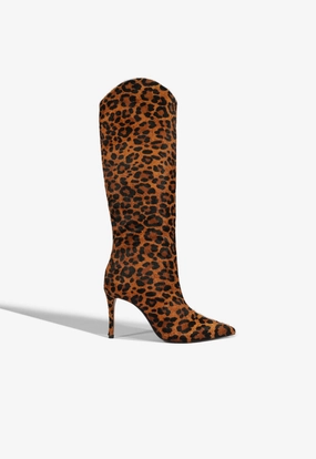 Maryana Hair Calf Boot Open Back
