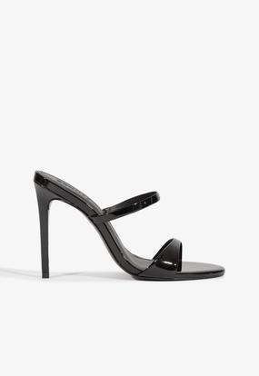 Jessica Mule Patent Sandal Elegant Sandals