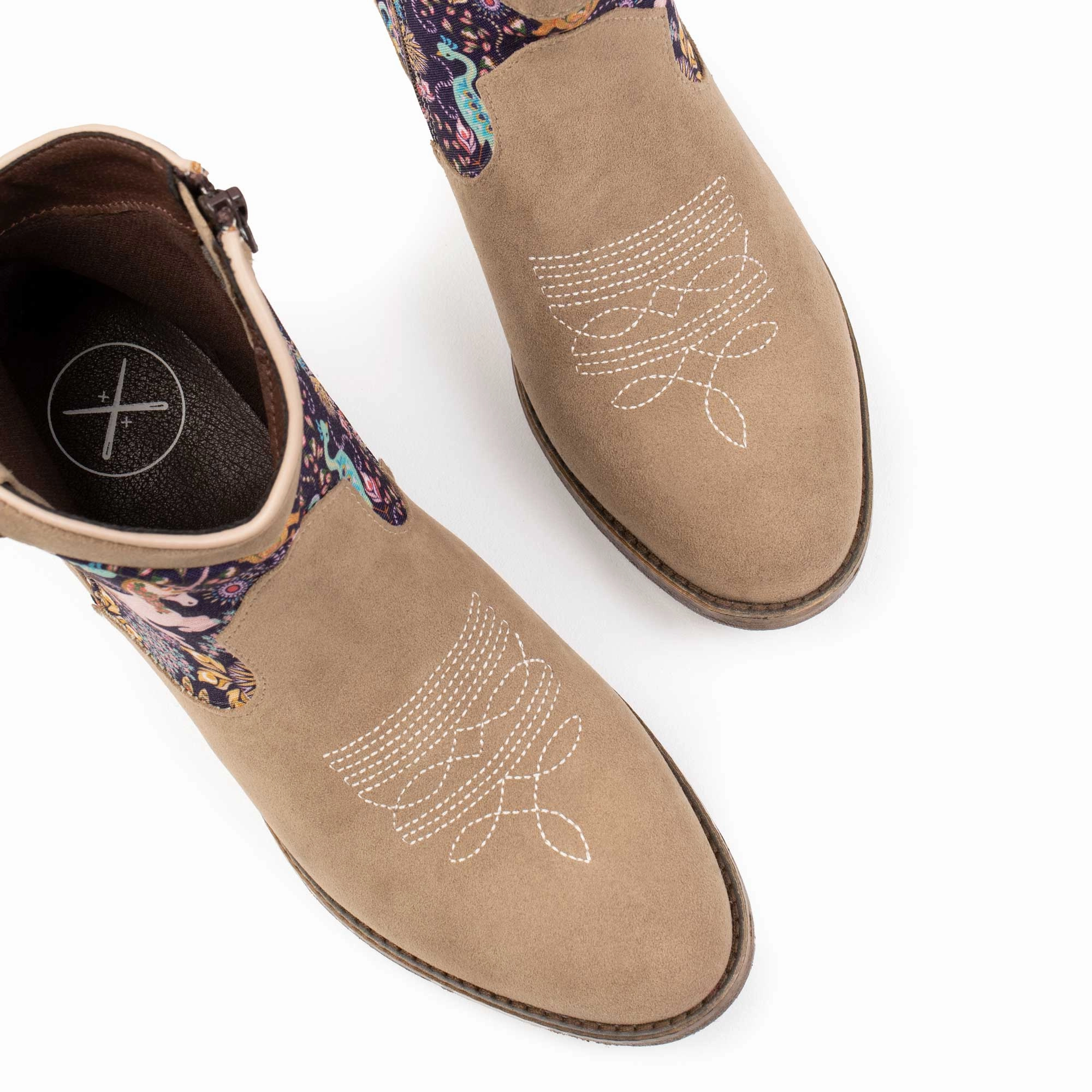 Saola - Vegan Western Boot Firm Edge Padded Tongue