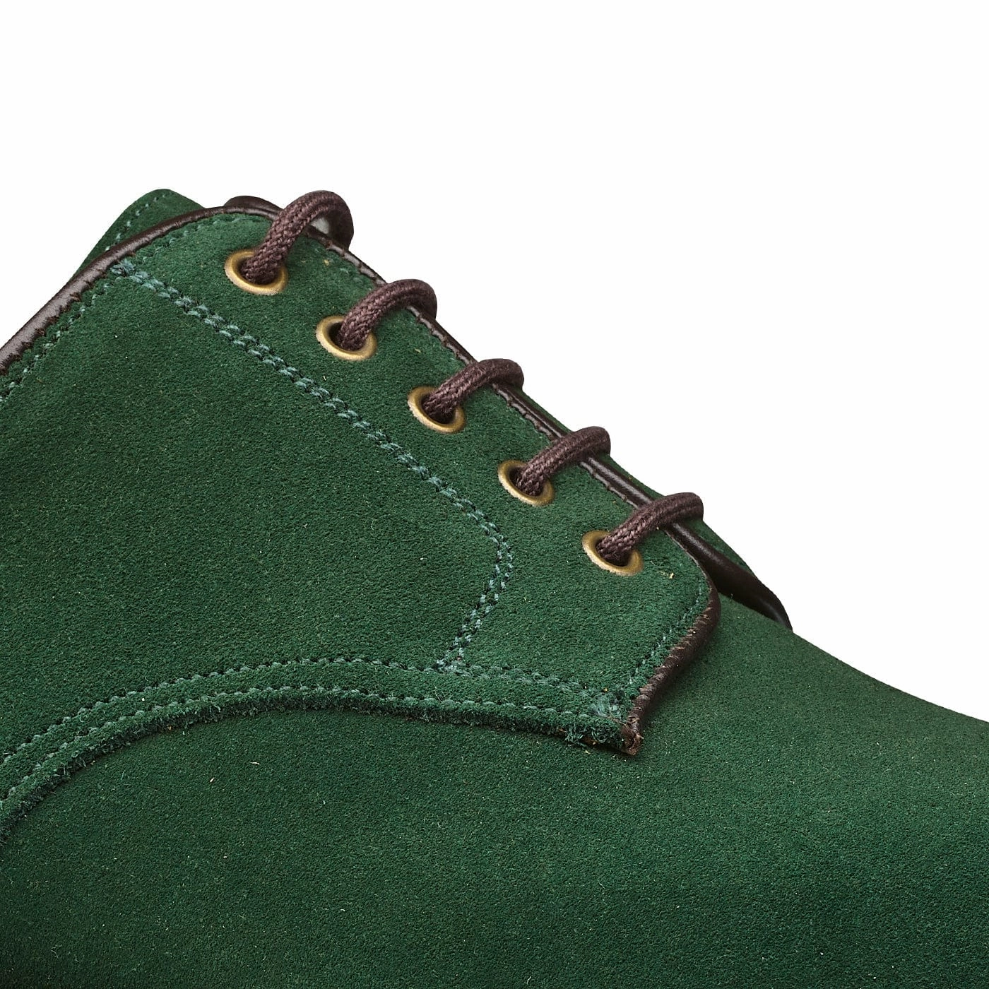Grasmere Bottle Green Suede Injury Safe Hero Walk