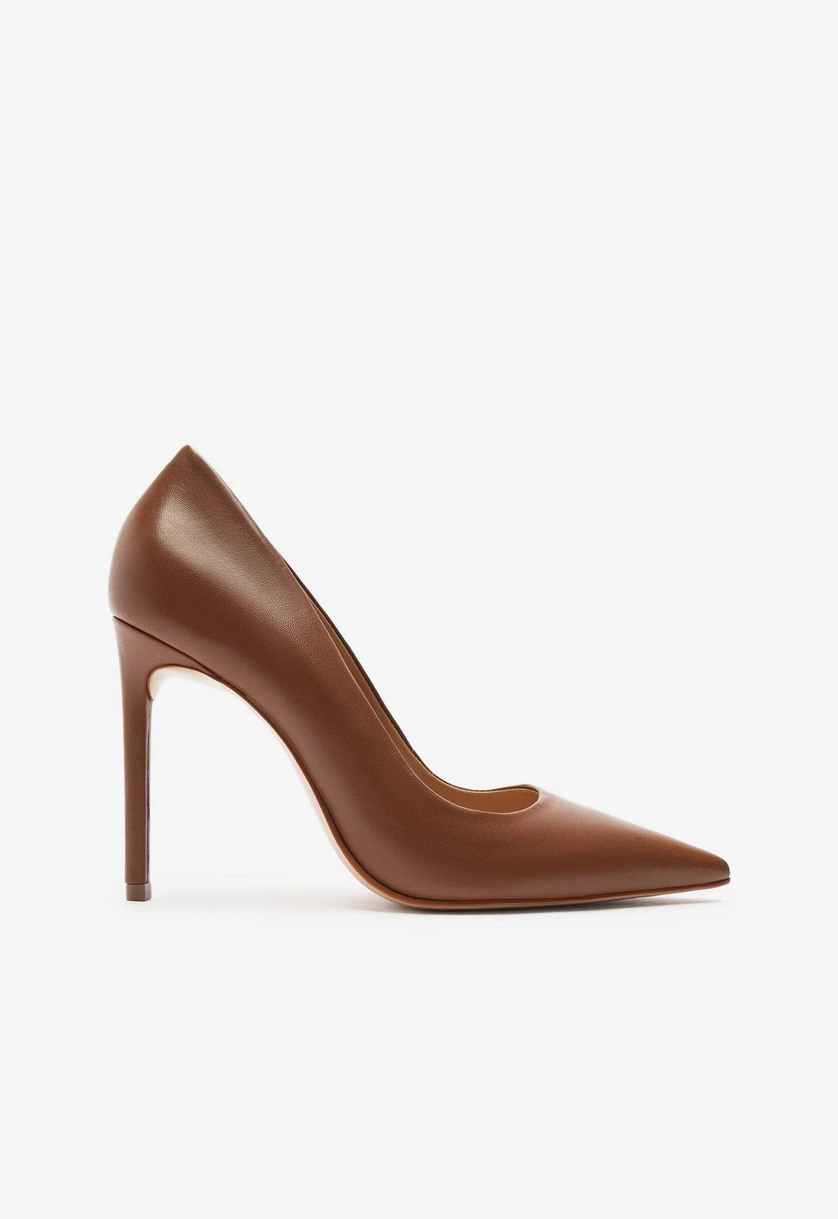 All Day Road Trip Lou High Stiletto Brown Pump