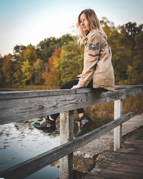 Black Barracuda Camping Boot Slip   On Style