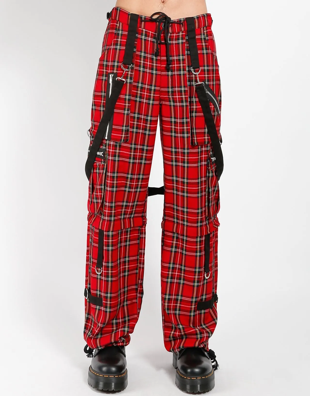 Comfort Focus CLASH PANT RED PLAID
