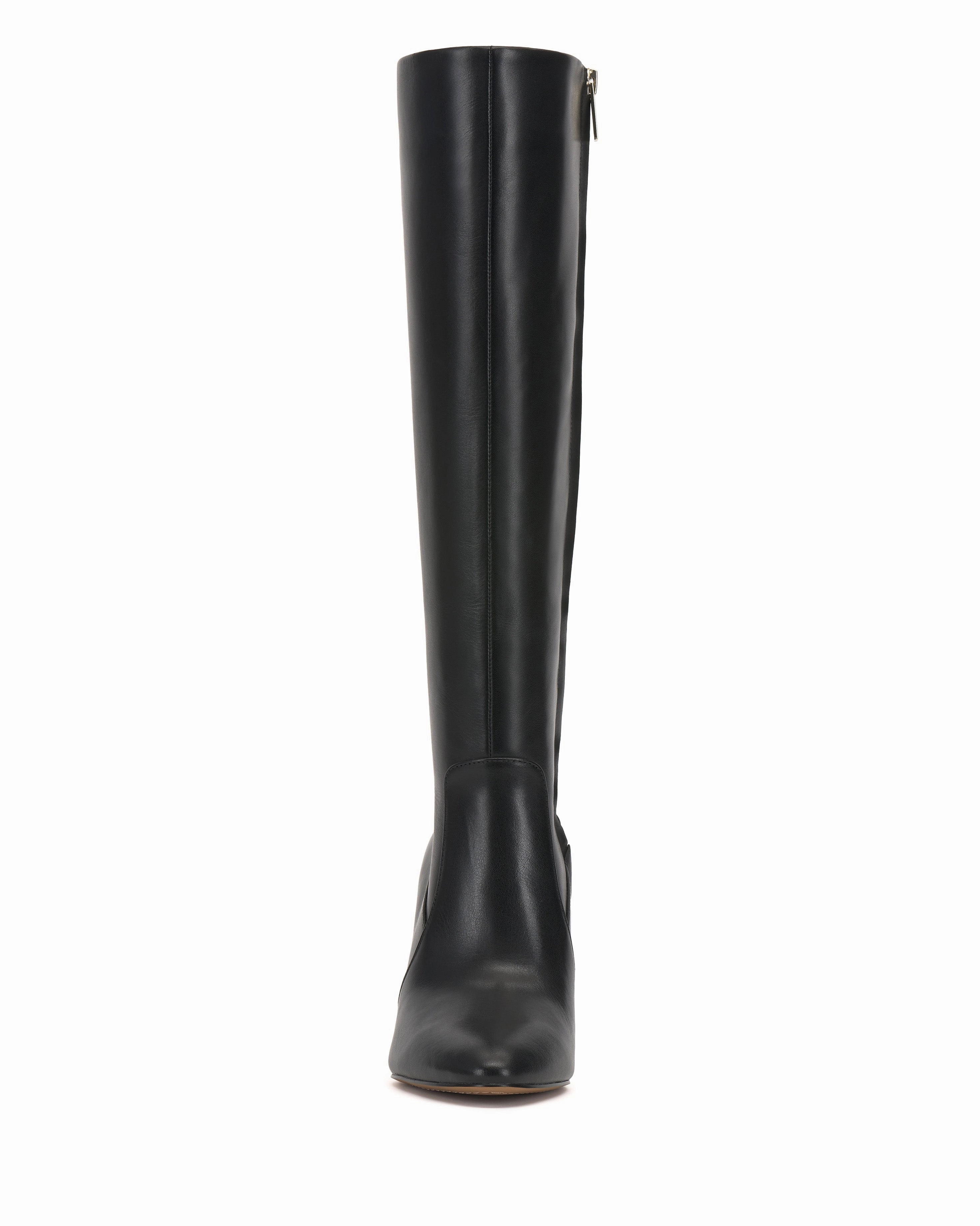 White Clean Gylina Extra Wide Calf Knee High Boot