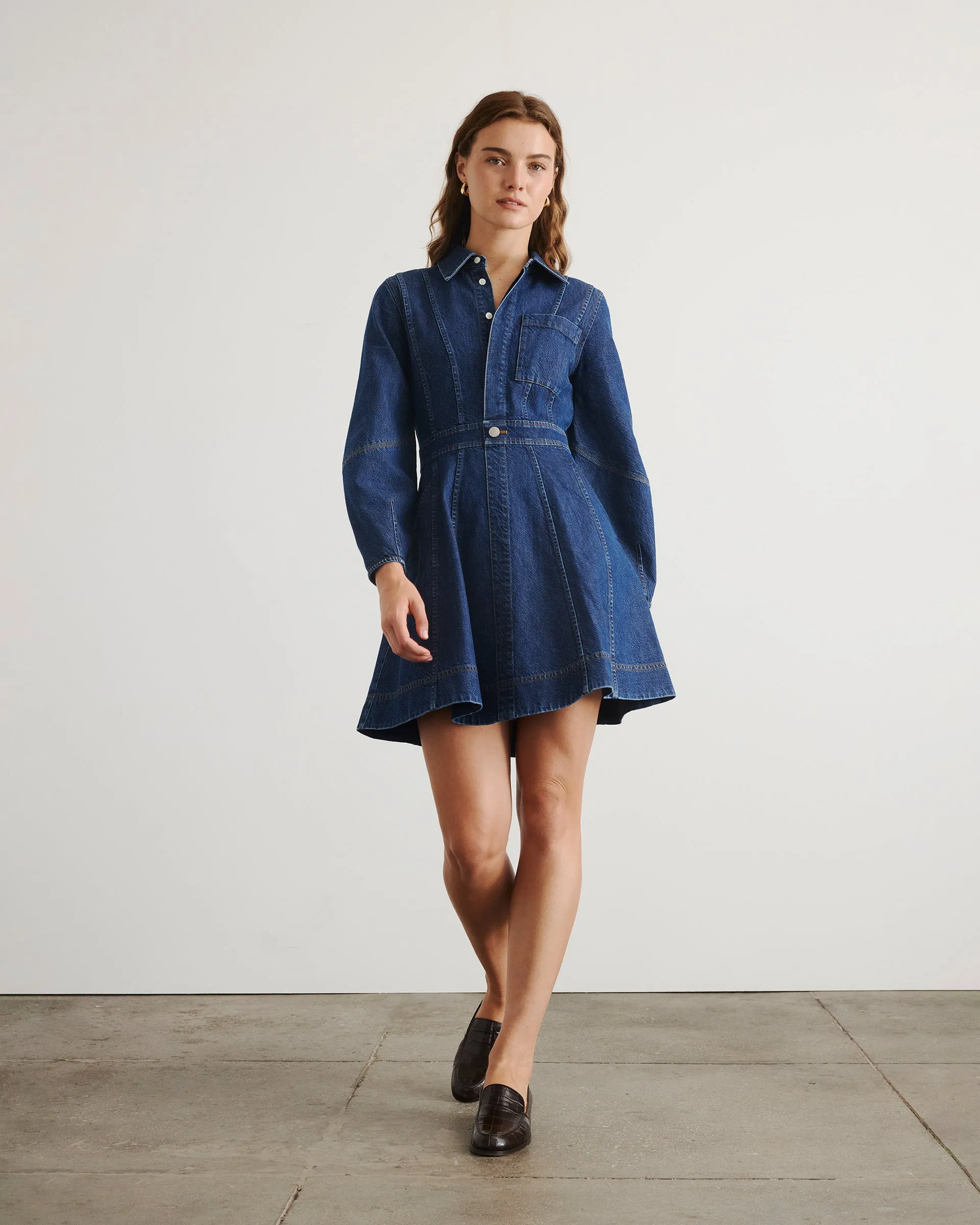 Premium Cotton Blend Hailey Dress