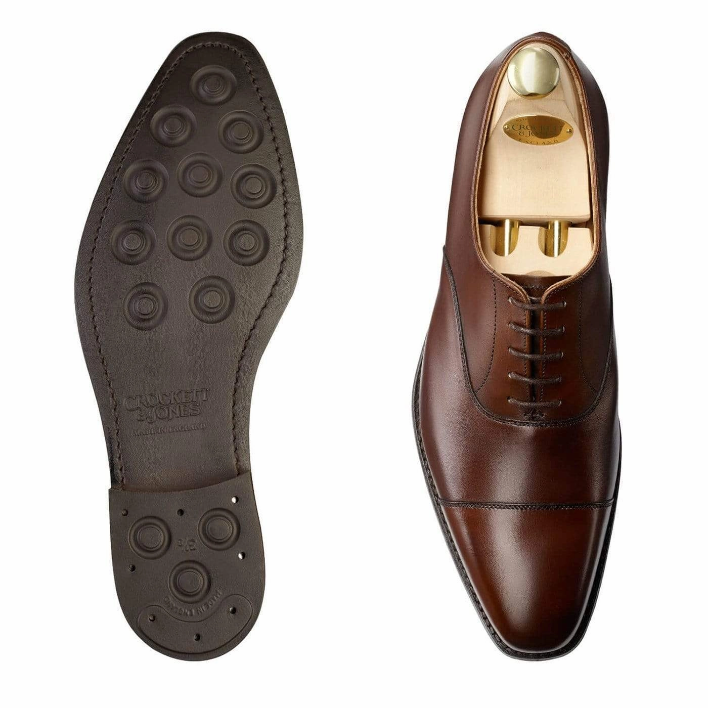 Hallam Dark Brown Calf Everyday Basic Boardroom Classic Oxfords