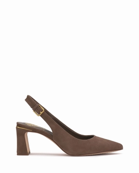 Toe Cap Hamden Buckle Slingback