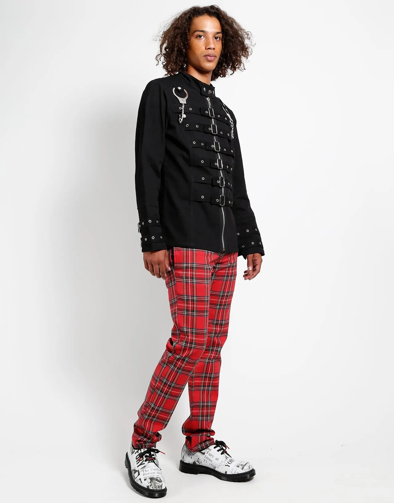 Short Length Simple Fit Handcuff Jacket