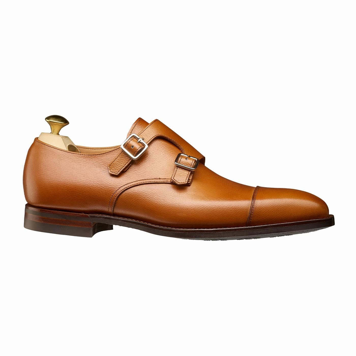 Slim Line Lowndes Tan Golf Grain