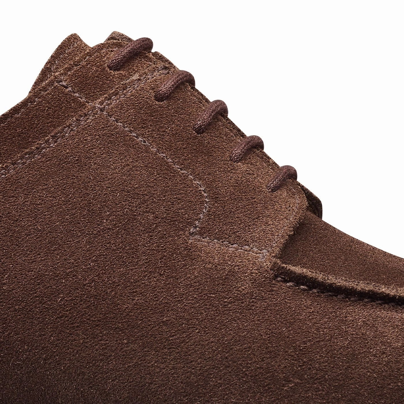 Forest Path Wide Path Hardwick Dark Brown Suede