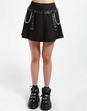 Urban Style Rubberized grip HARNESS CHAIN SKIRT