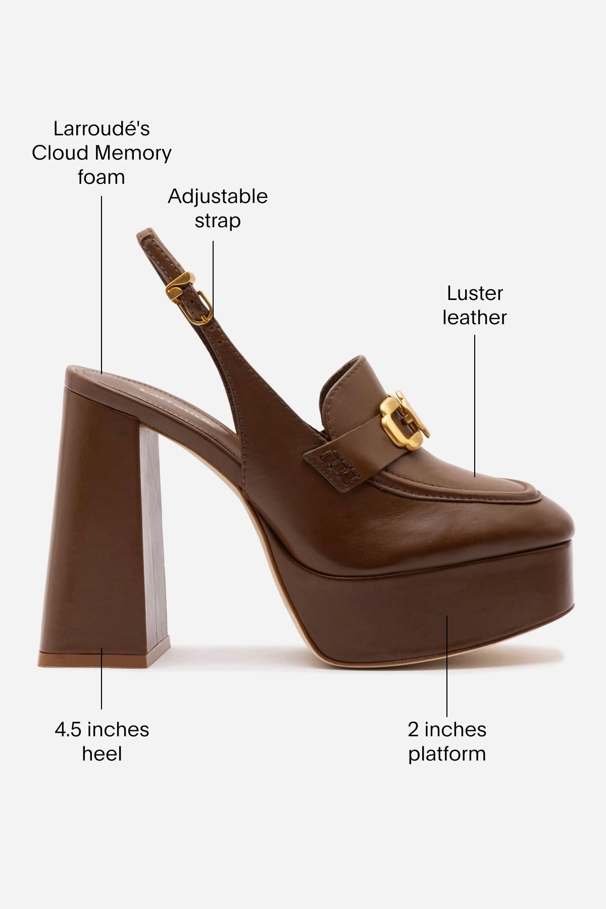 Retro Core Harrington Hi Loafer In Burnt Umber Leather