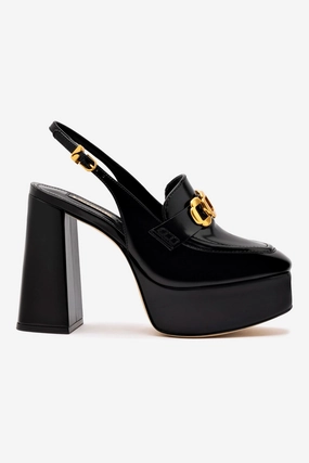 Travel Light Harrington Loafer Hi In Black Box Leather