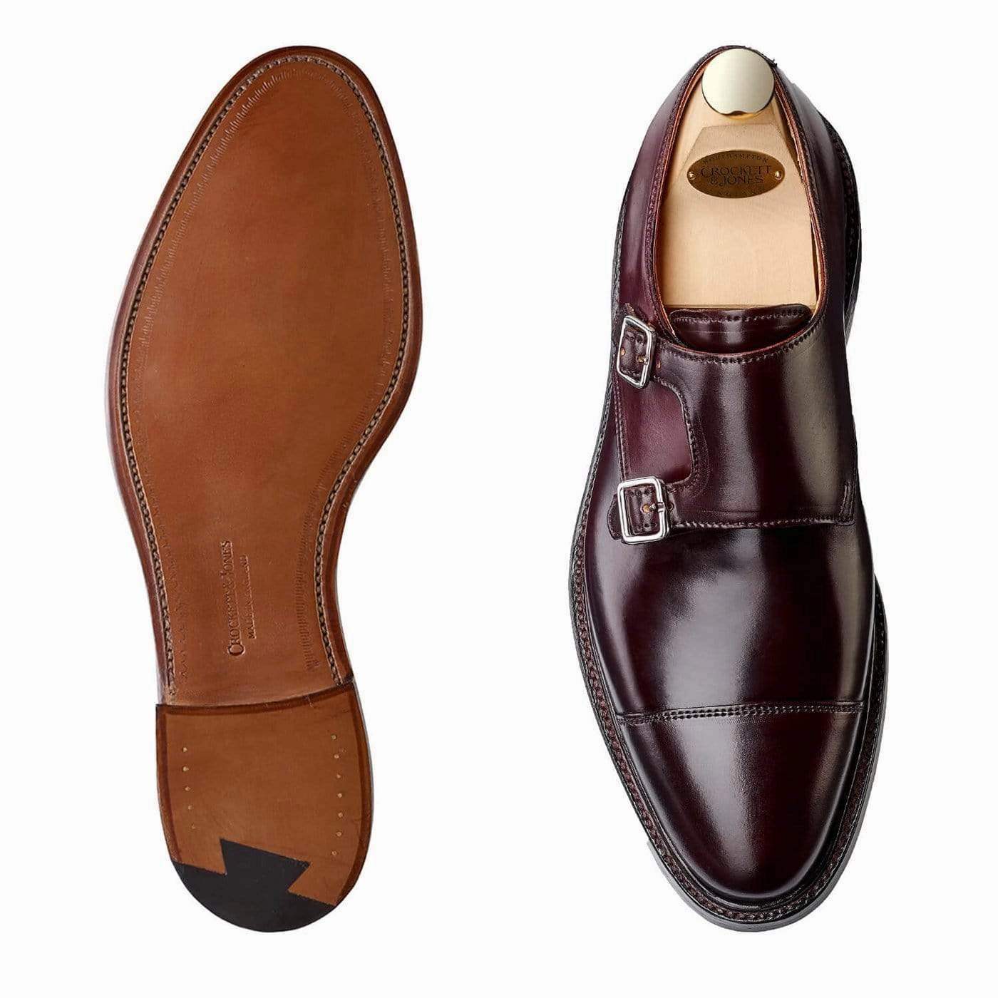 All Weather Urban Walkers Ventilation Perforation System Harrogate Burgundy Cordovan