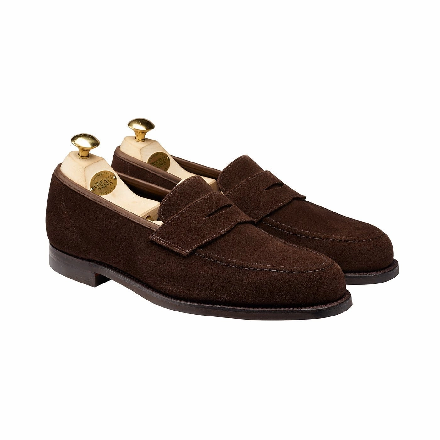 Clean Profile Open Path Lane Harvard 2 Dark Brown Suede