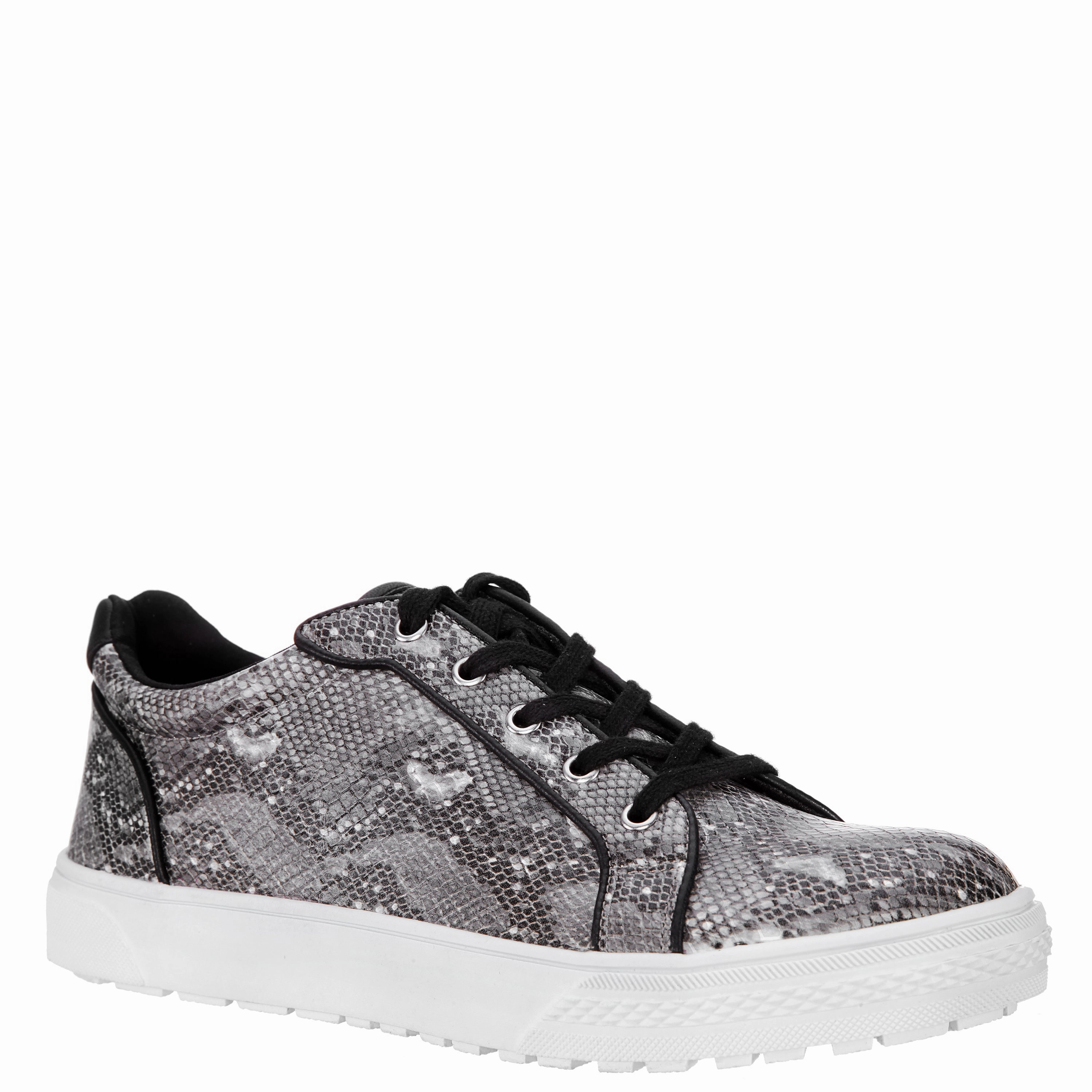 MANGO-BLACK/WHITE PYTHON PRINT Summer Base Fast Go
