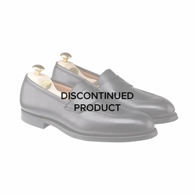 Brave Walk Henley 2 Black Milled Calf