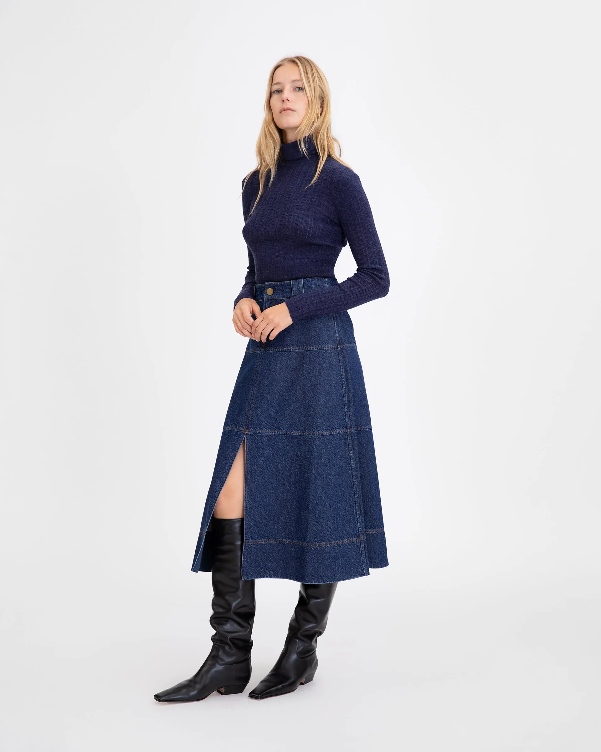 Essential Drape Kayden Turtleneck