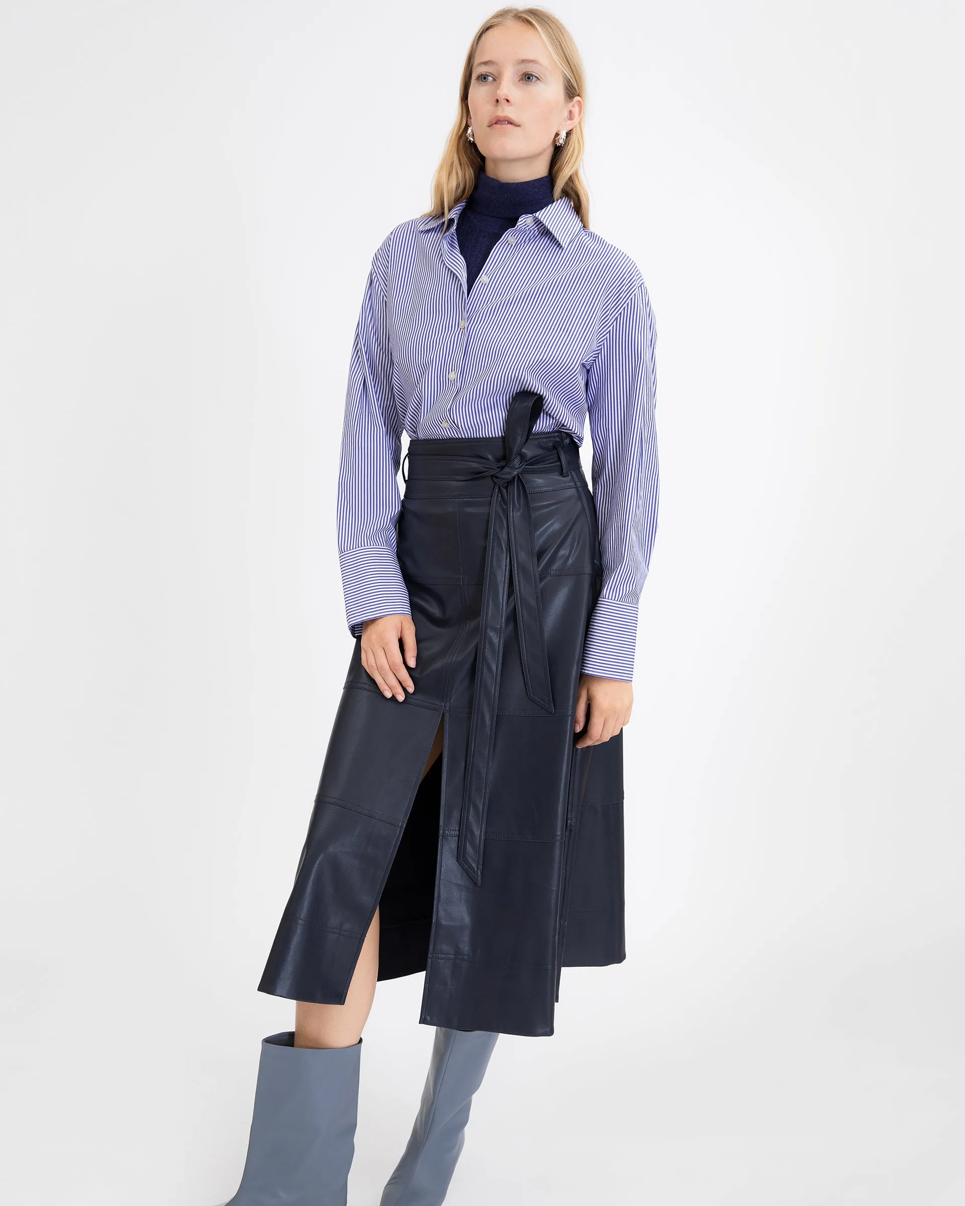 Sustainable Dye Process Thermal Insulation Knits Kayden Turtleneck