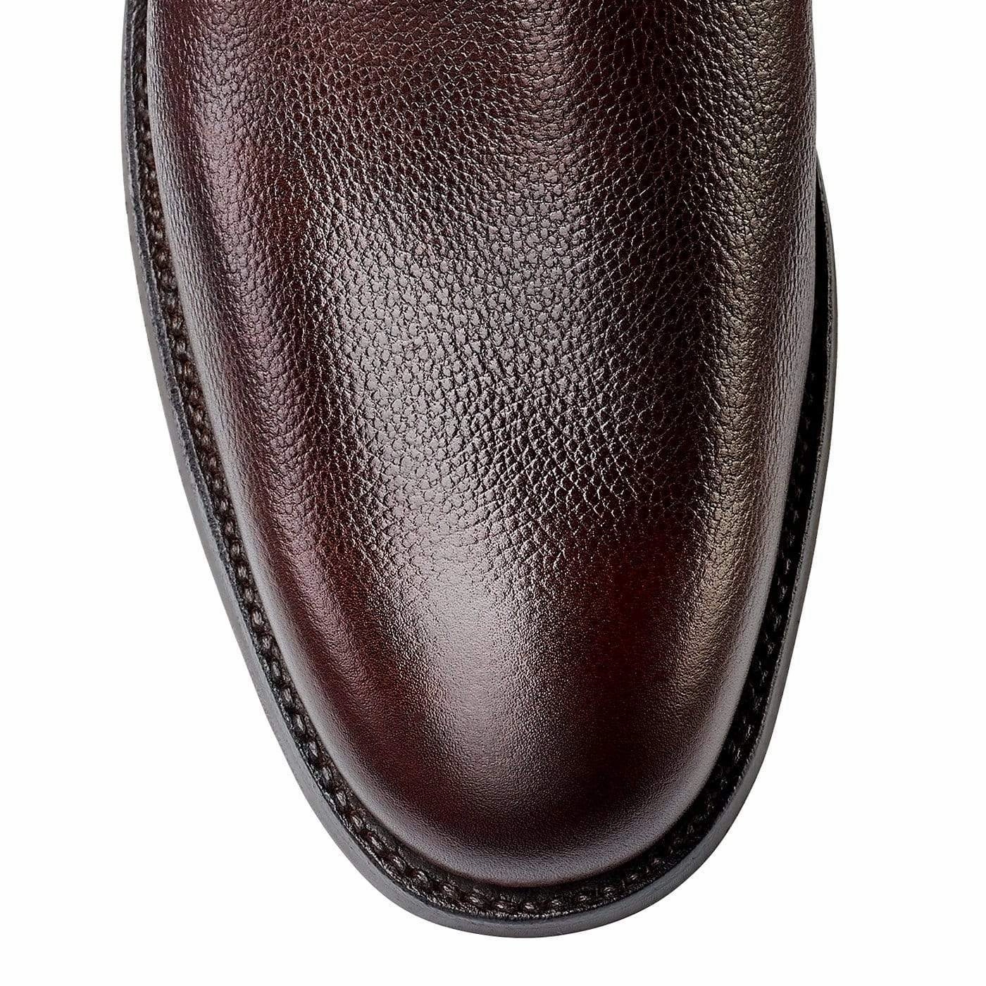 Chukka Dark Brown Pebble Grain Anti Fatigue Technology Water Repellent