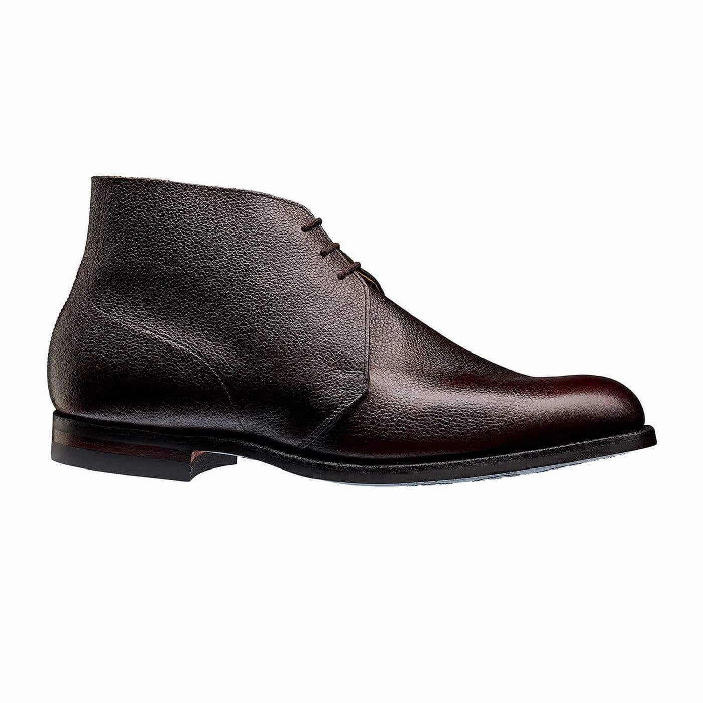 Chukka Dark Brown Pebble Grain Stable Core