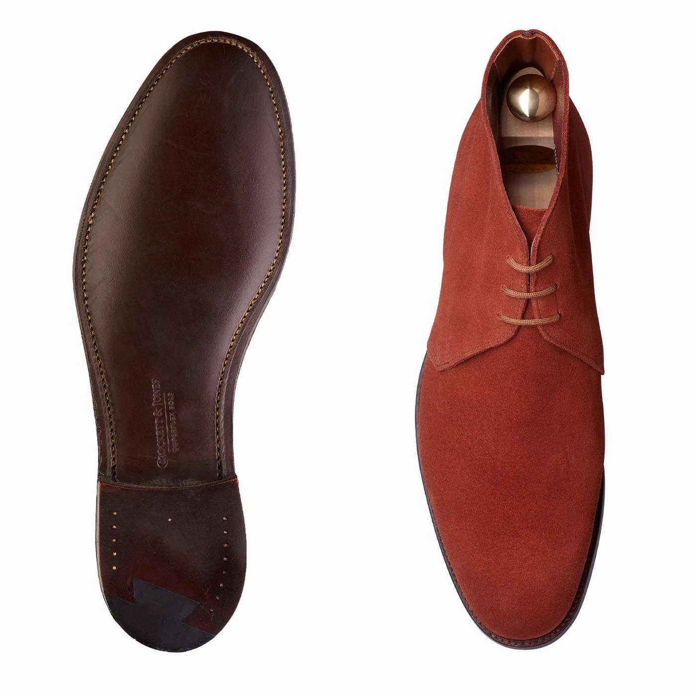Chukka Terracotta Suede Coastal vibe