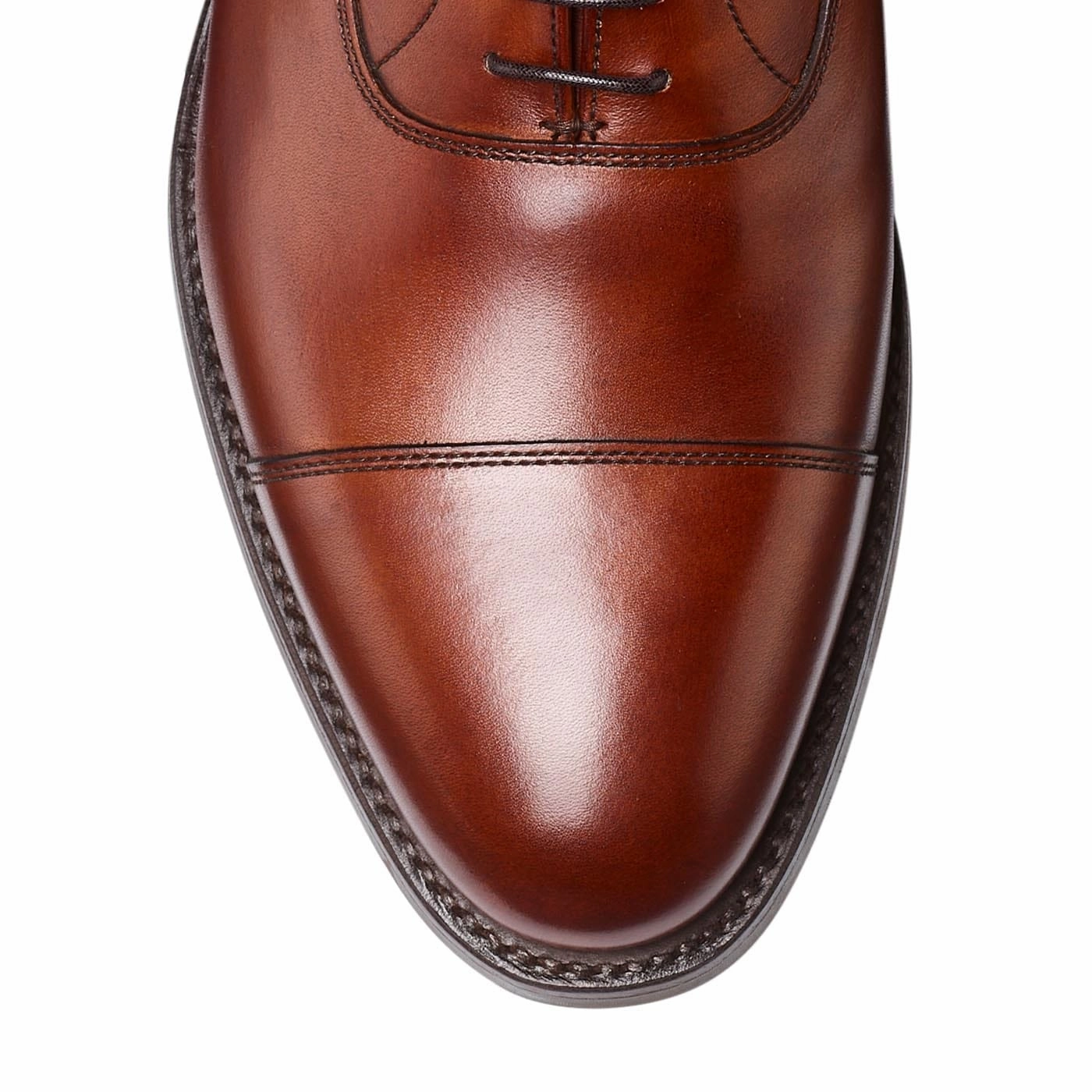 Mid Top Sturdy Build Connaught 2 Chestnut Burnished Calf (City Sole)