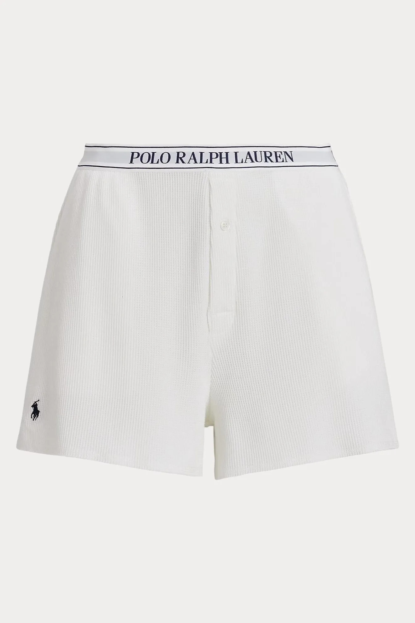 Contrast Stitch Detail FrictionResistantEdges Waffle-Knit Boxer