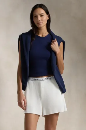 Stretchable Knit Waffle-Knit Boxer