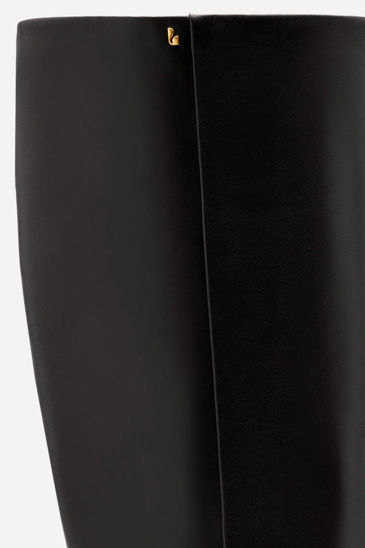 Kate Mid Boot In Black Leather Ergonomic Cold Weather Party Mood