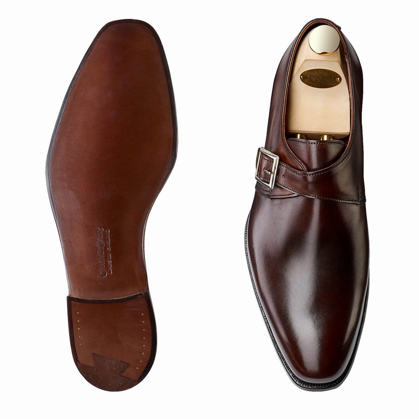 Savile 4 Dark Brown Antique Calf Padded Narrow Fit