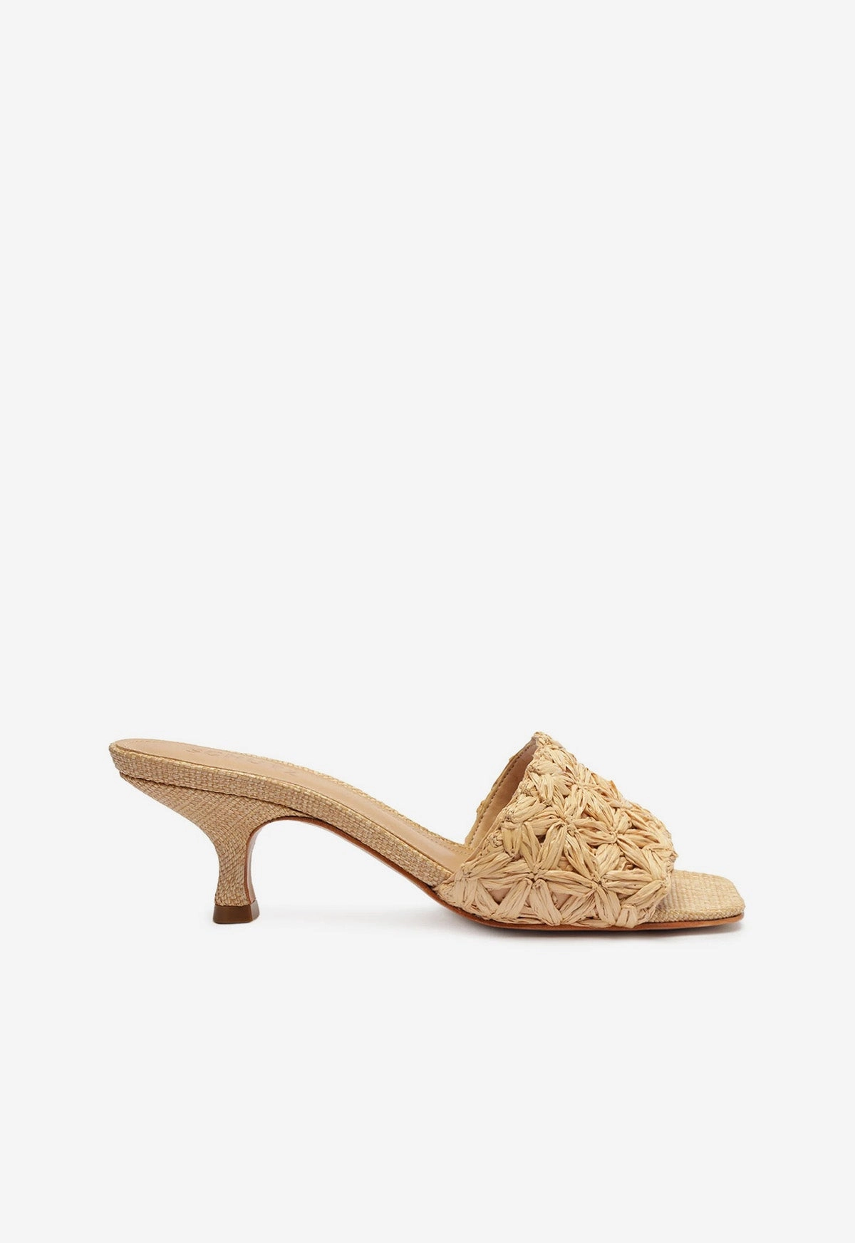 Wide Path Dethalia Straw Raffia Sandal