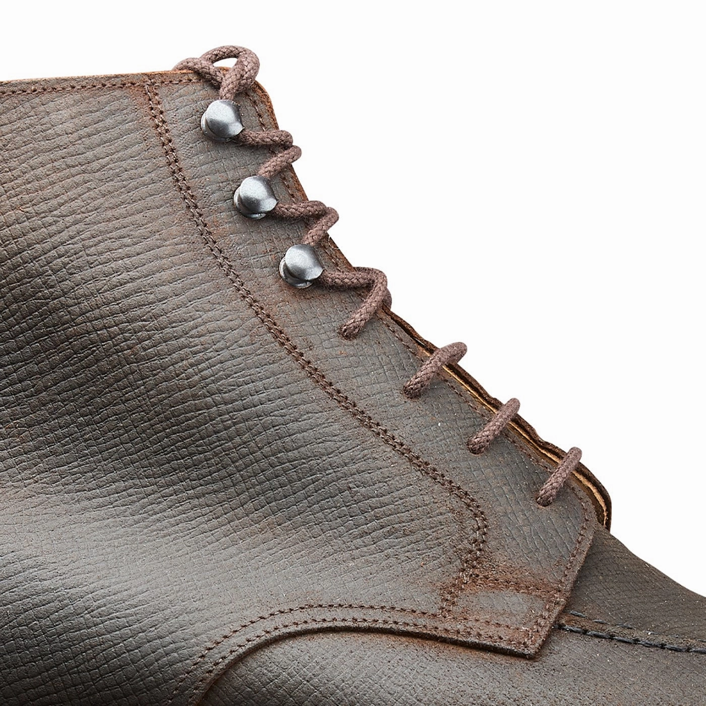 Galway 3 Dark Brown Hatch Grain Rough-Out Suede Adventure Time Rugged Function