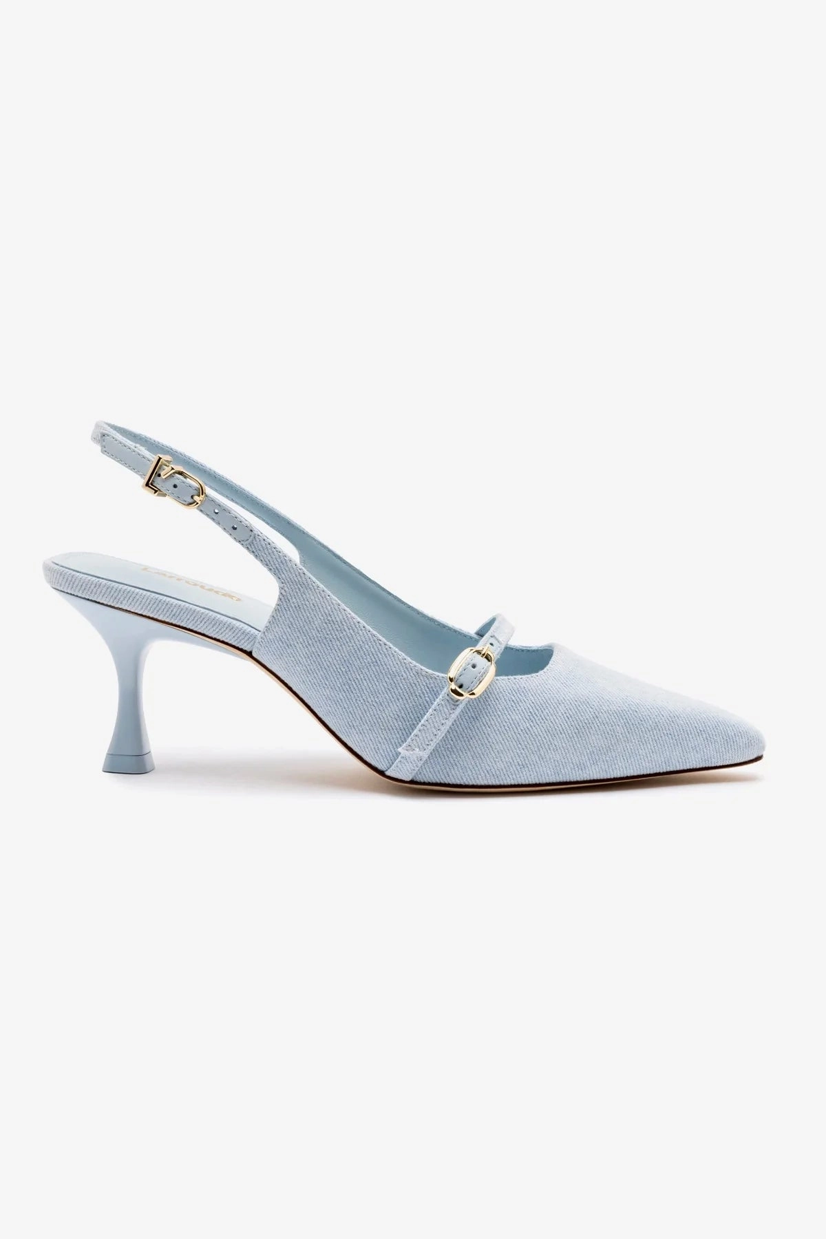 Ines Pump In Maya Denim Ventilated Mesh Travel Enthusiasts Field Fast