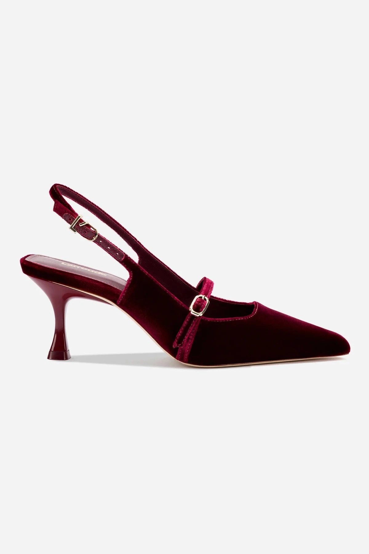 Teen Fun Ines Pump In Wine Velvet
