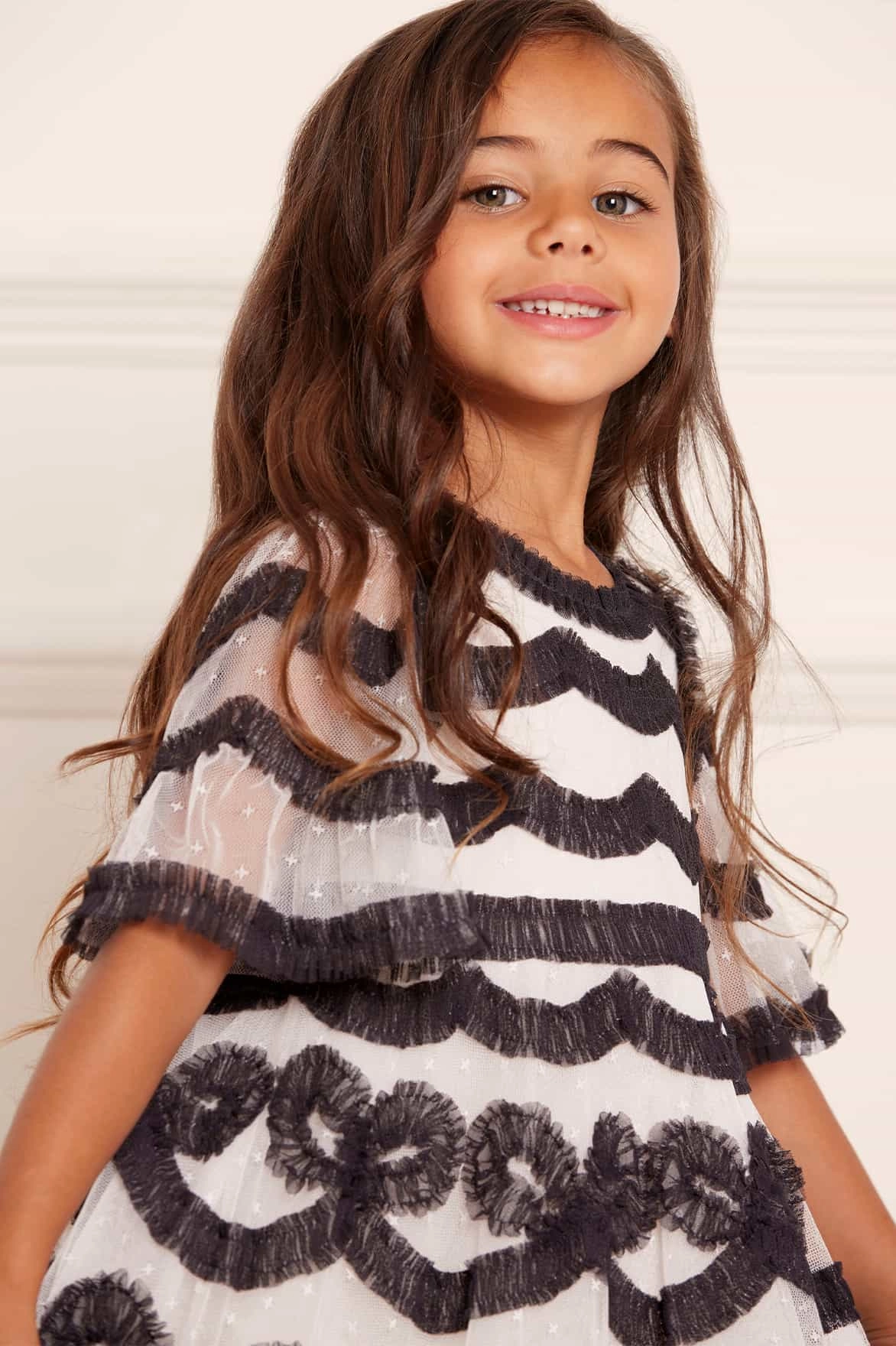 Ingrid Kids Dress DoubleStitching