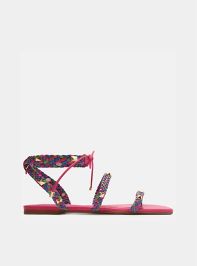 Retro Core Iris Flat Sandal