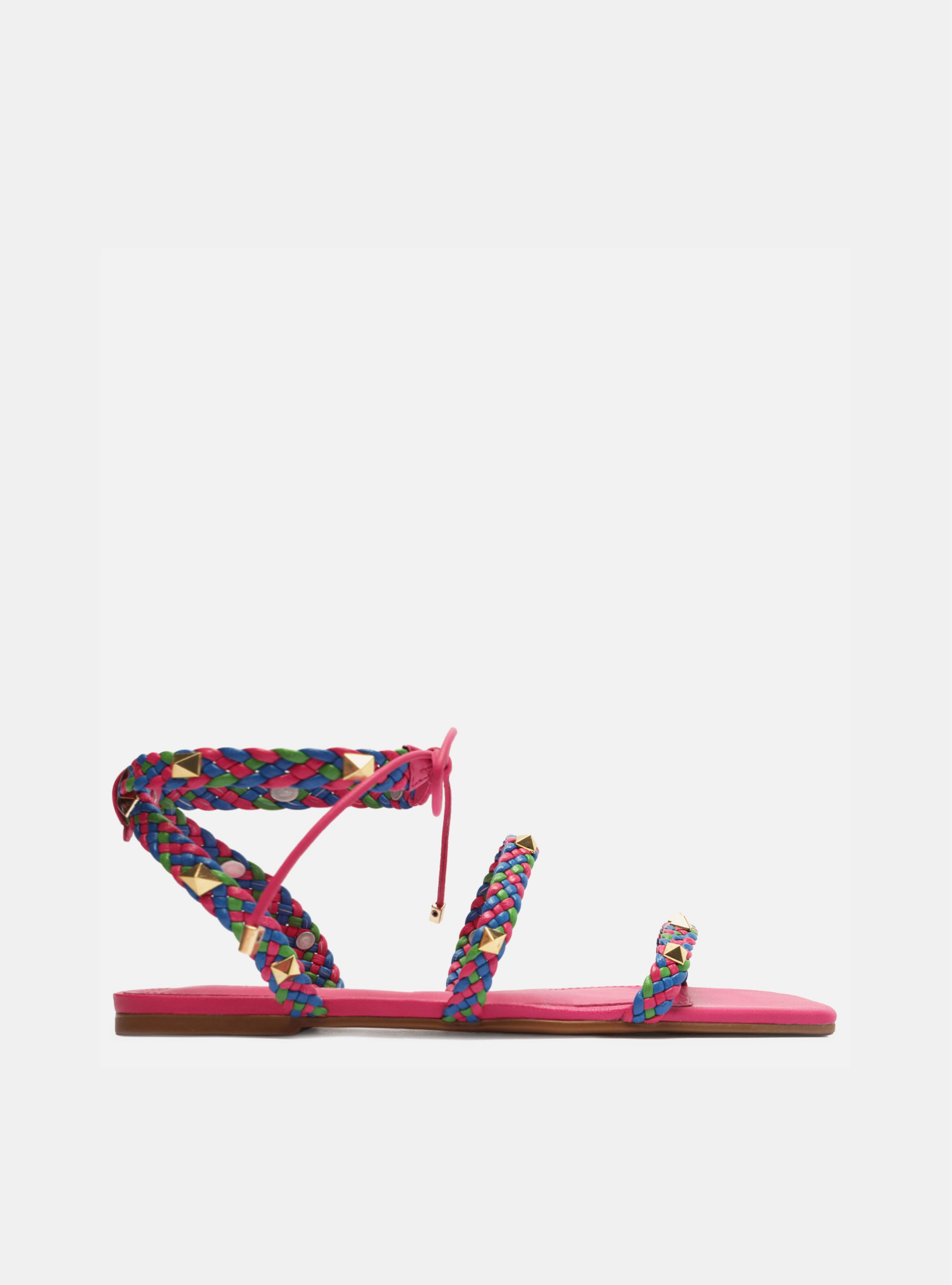 Retro Core Iris Flat Sandal