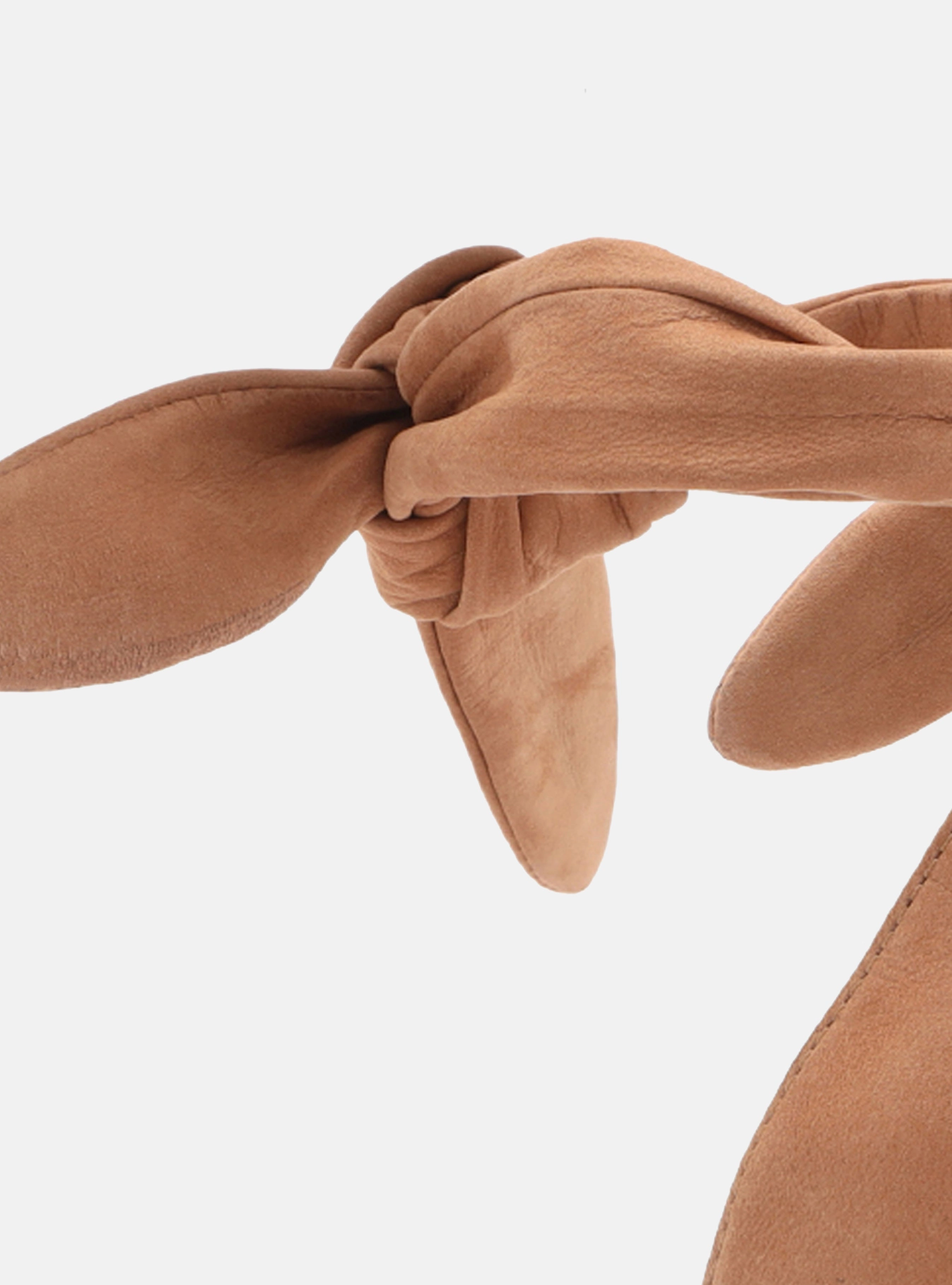 Stretchable Foot Support Isabelli Lace Leather Block Sandal