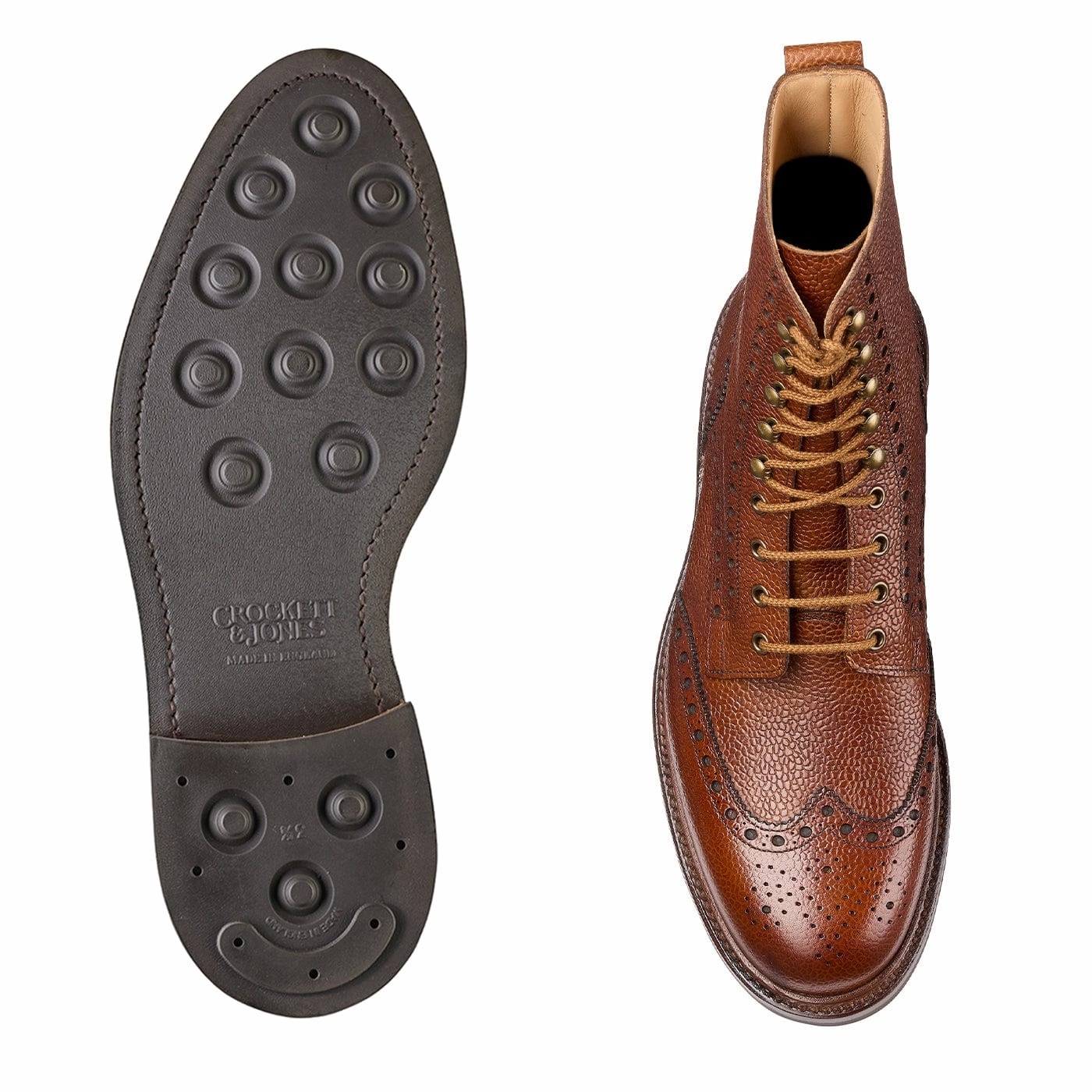 Breathable mesh upper Look Ready Islay Tan Scotch Grain