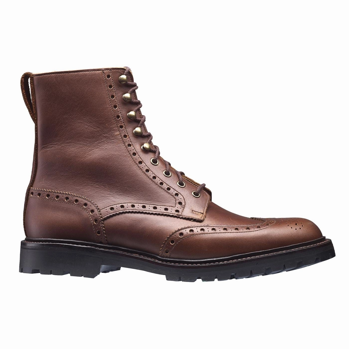 Cold Tone Blown Rubber Outsole Islay Teak Oiled Sides