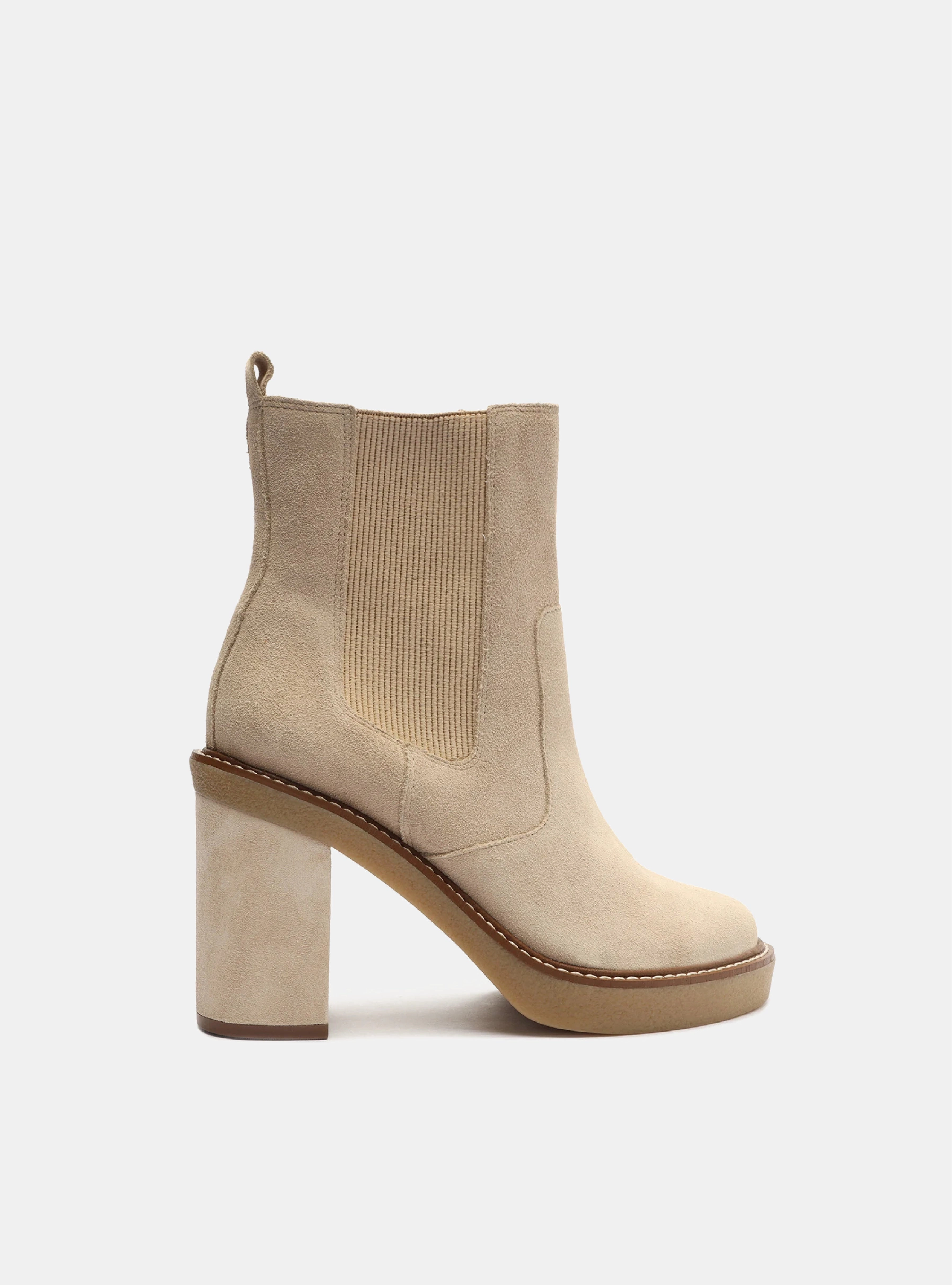 Jade Leather Bootie Free Pace