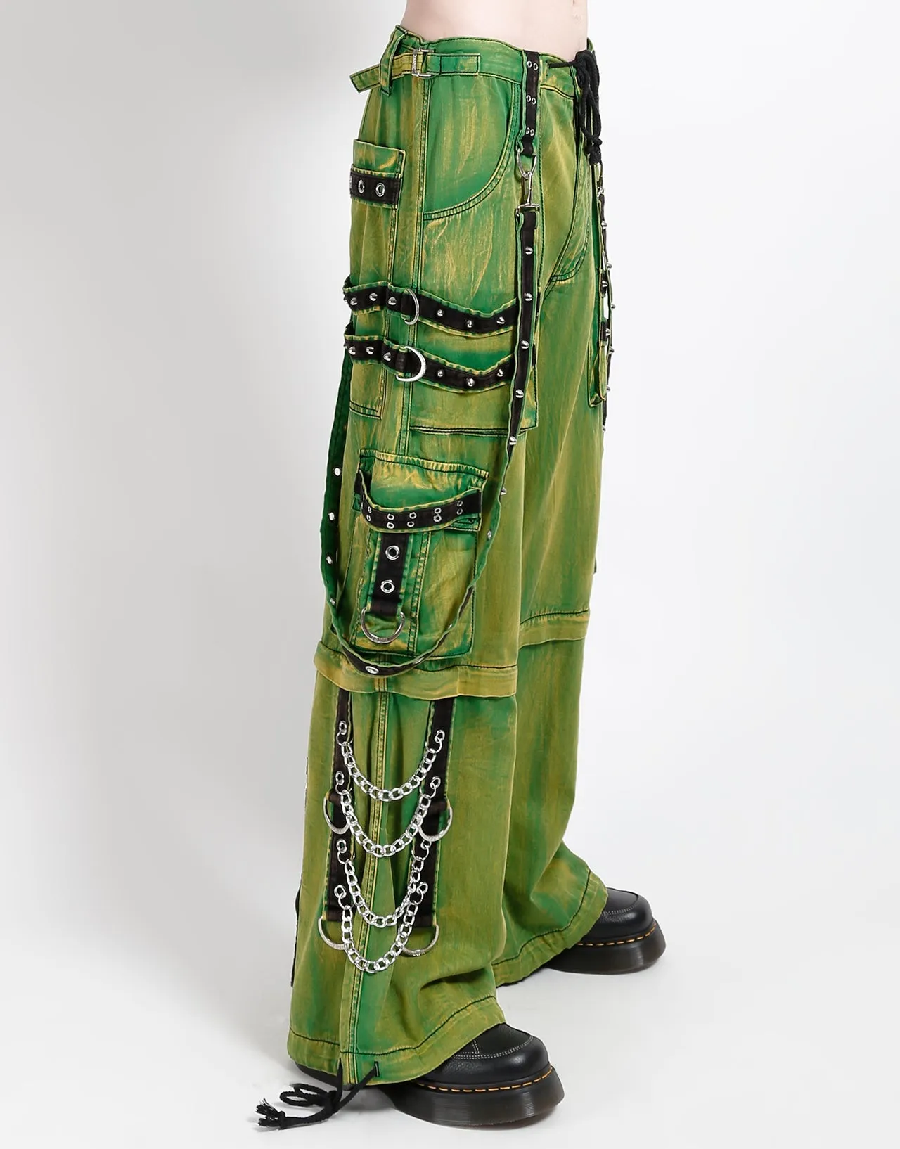 Flex Fit Design JAM PANT GREEN SLIME WASH