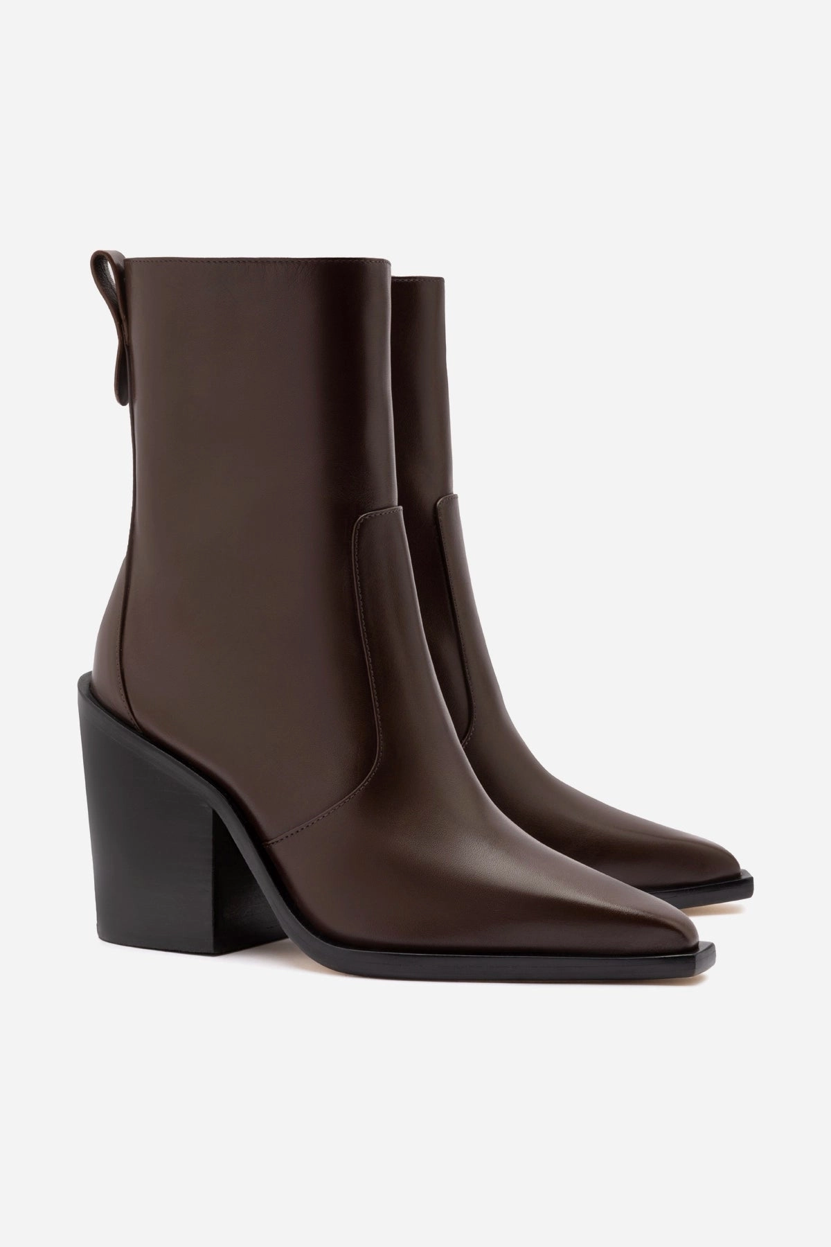 James Bootie In Brown Leather All Day Travel Light