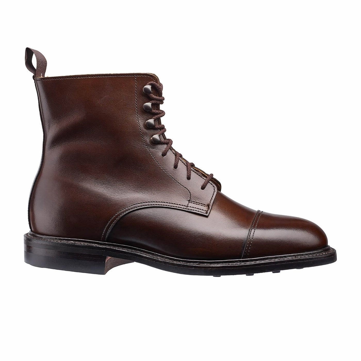 Wrinkle Resistant Jane Dark Brown Burnished Calf