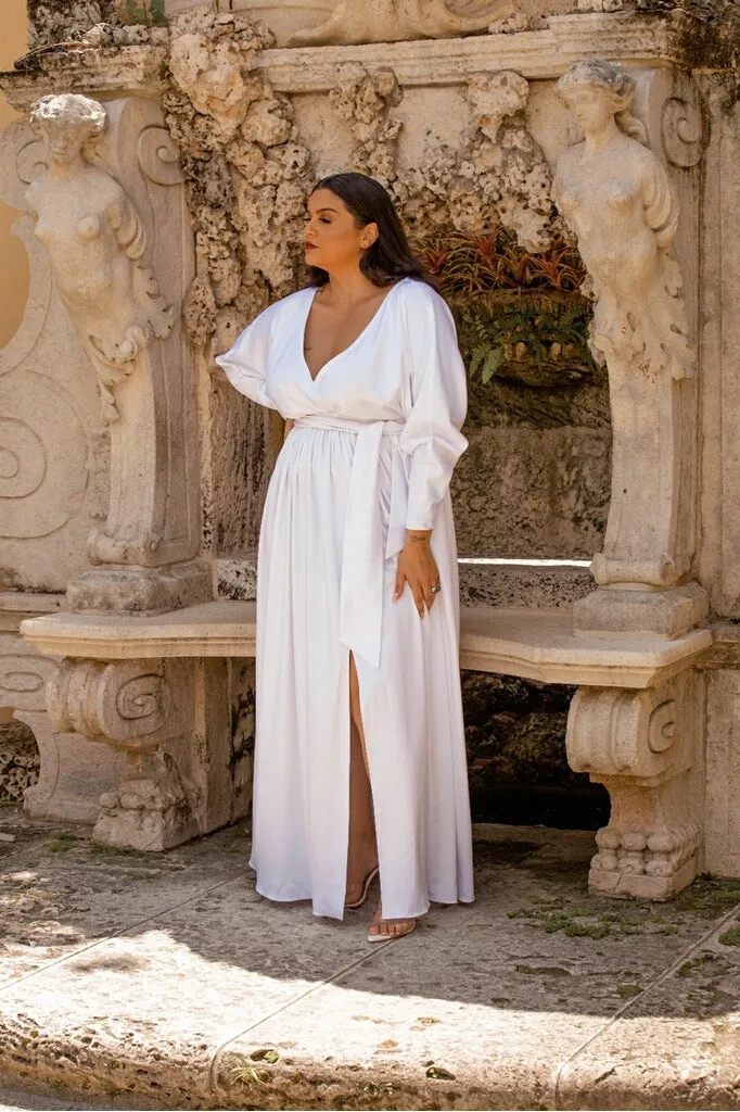 Jibri Full Sleeved Bridal Maxi Dress Street Style Reverseble Design