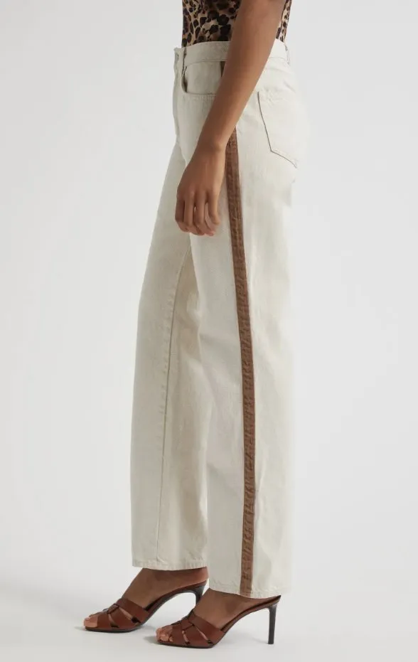 Athlete Fit Holiday Vibes Jones Highwaist Stovepipe Desert Tan/ Ivory Taupe