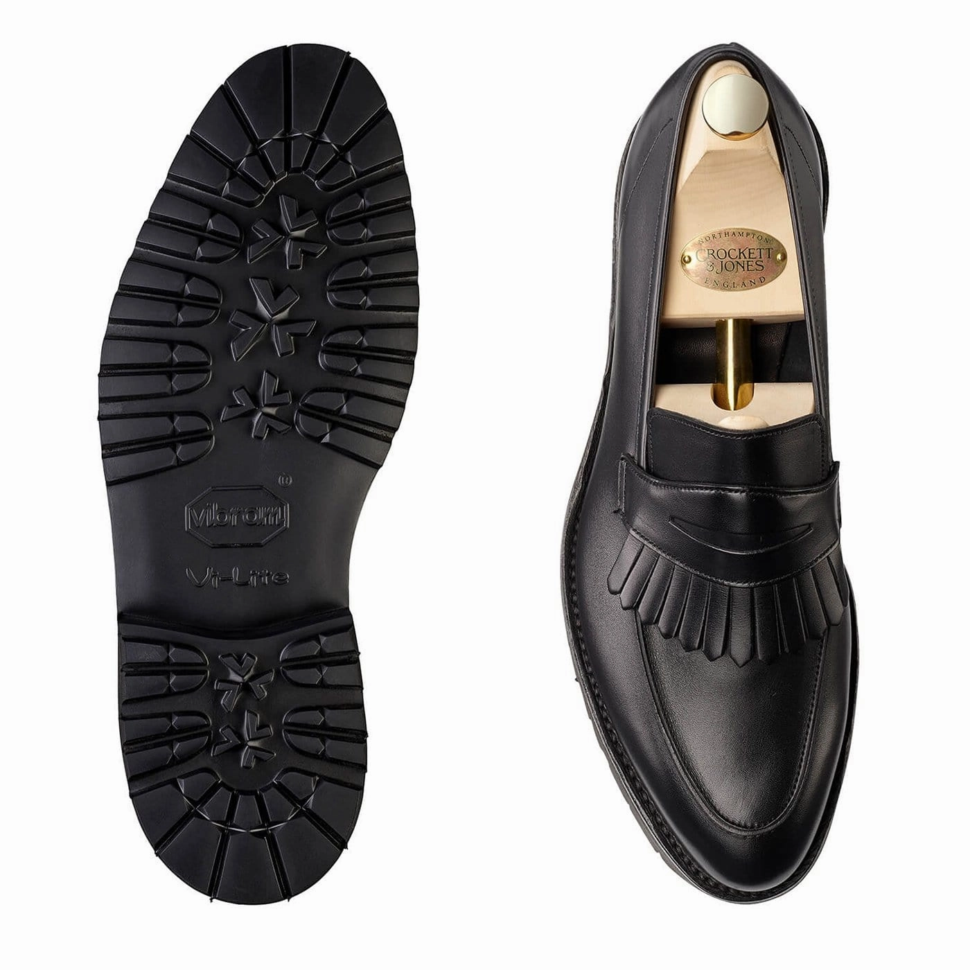 Synthetic Upper Julia Black Calf