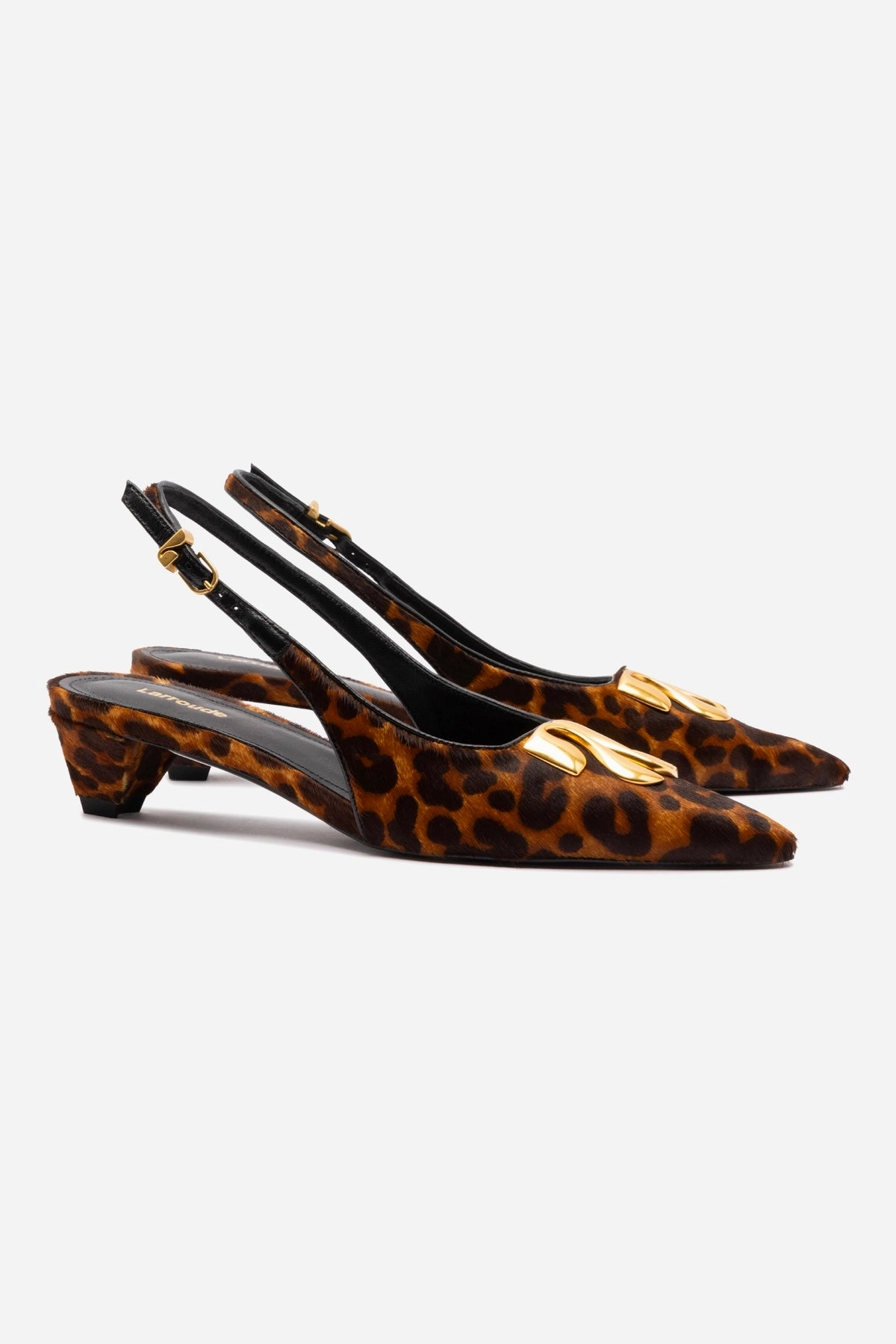 Kaitlan LL Low Pump In Leopard Print Calf Hair Energy Boost