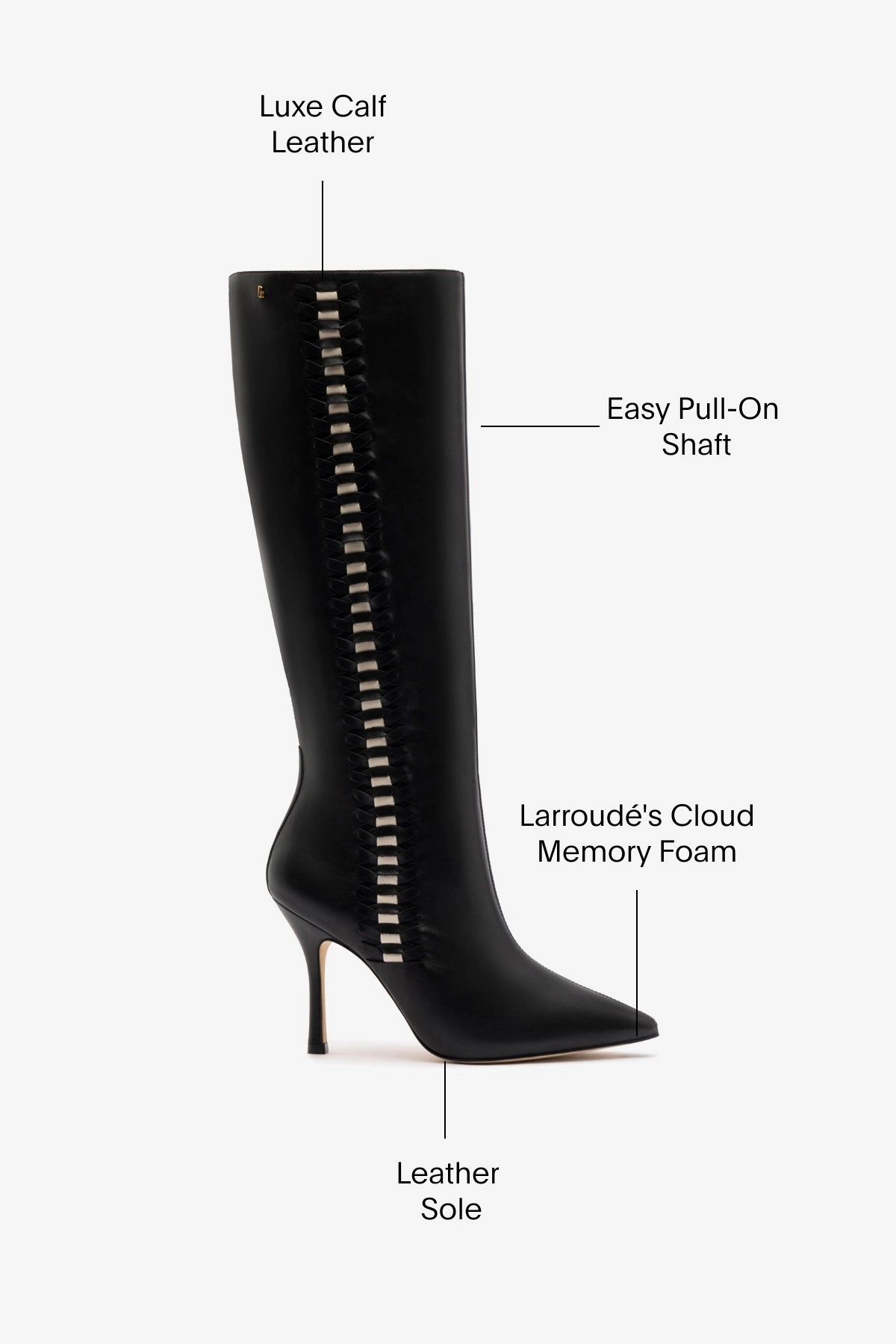 sports Kate Boot In Black Leather